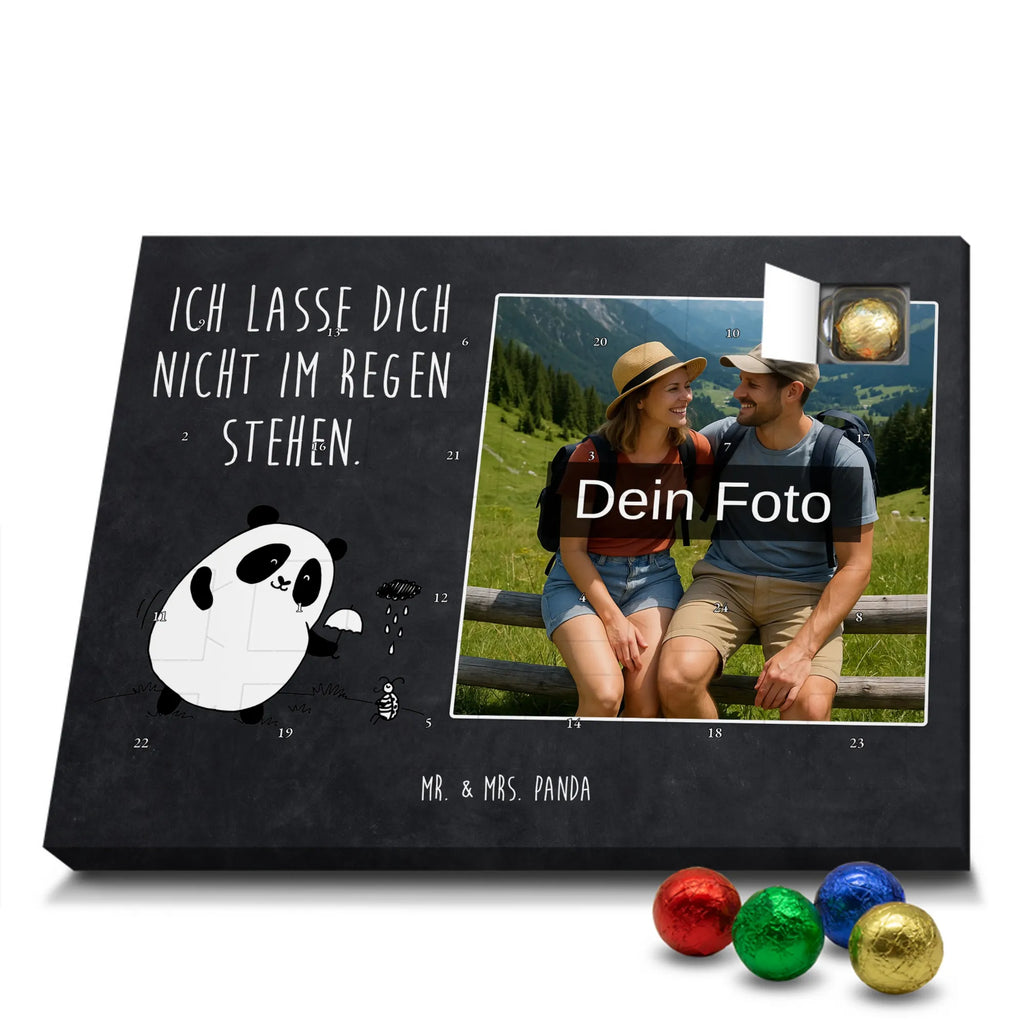  Panda togetherness Personalisierter Schoko Foto Adventskalender