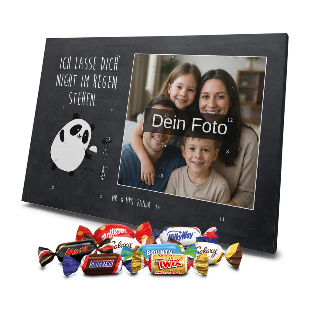  Panda togetherness Personalisierter Schoko Foto Adventskalender