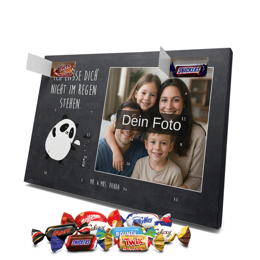  Panda togetherness Personalisierter Schoko Foto Adventskalender