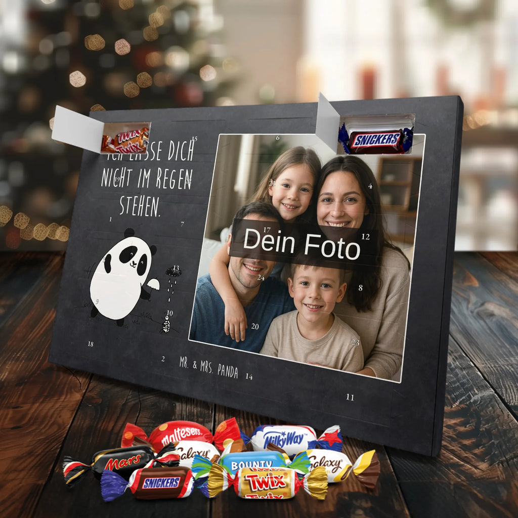  Panda togetherness Personalisierter Schoko Foto Adventskalender