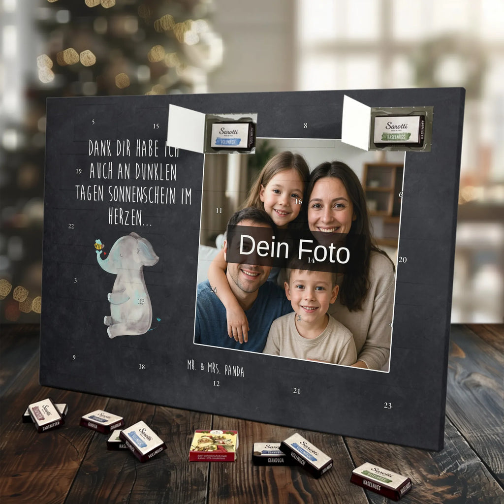 Personalisierter Schoko Foto Adventskalender Elefant Biene Personalisierter Schoko Foto Adventskalender, Gute Laune, Lustige Sprüche, Tiere, Tiermotive, Liebesbeweis, Liebesgeschenk, Hochzeitsgeschenk, Biene, Liebe, Elefant, Liebesspruch, Jahrestag, Heiratsantrag