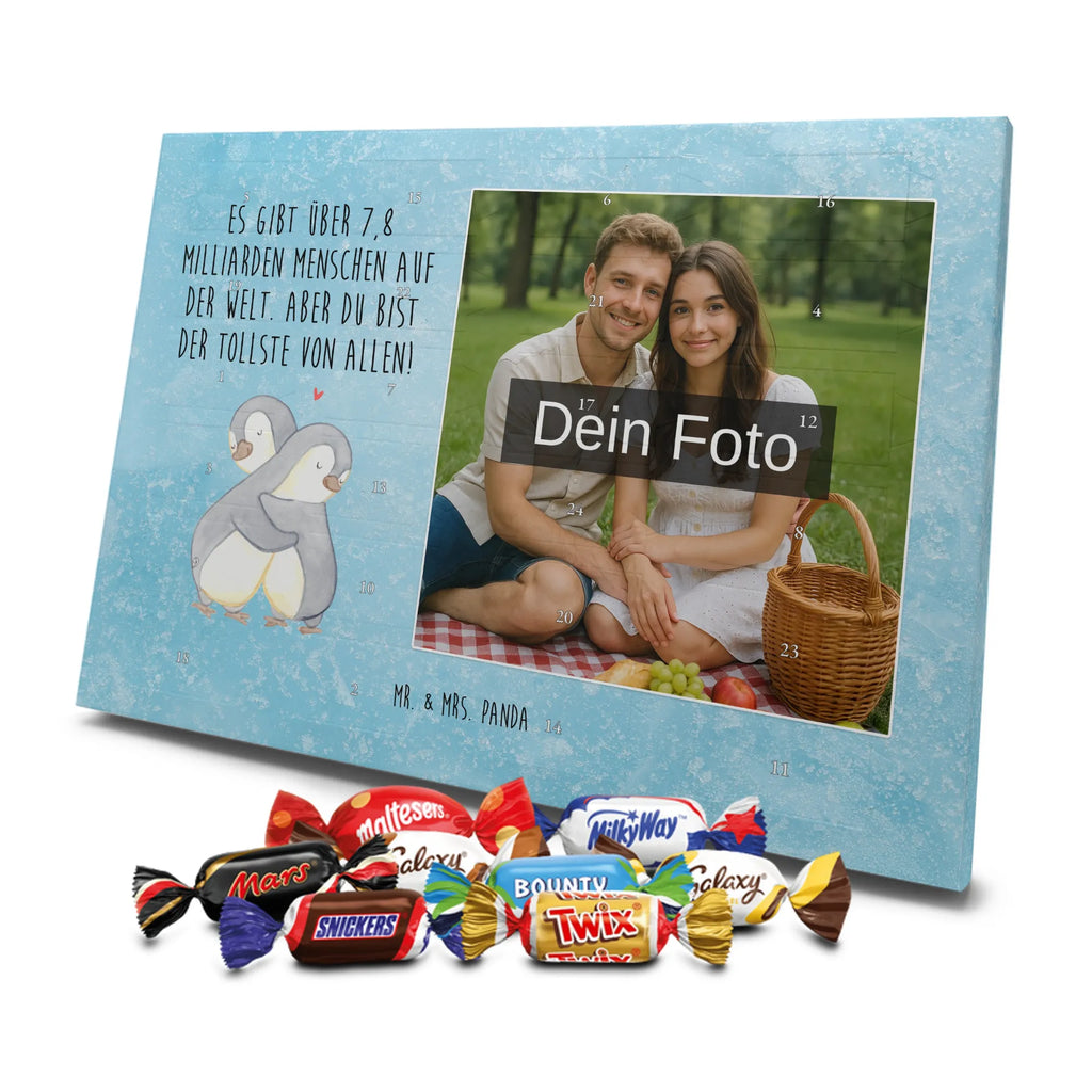 Personalisierter Schoko Foto Adventskalender Pinguine Kuscheln Personalisierter Schoko Foto Adventskalender, Partner, Ehemann, Freundin, Ehefrau, Liebesgeschenk, Freund, Hocheitstag, Jahrestag, Heiratsantrag, Verlobung, Liebe, Heiraten, Mitbringsel, Liebesbeweis, Valentinstag, Geschenk für Freundin, für Männer, für Ehemann, Hochzeitstag, Geschenk für Partner, Geschenk für Frauen