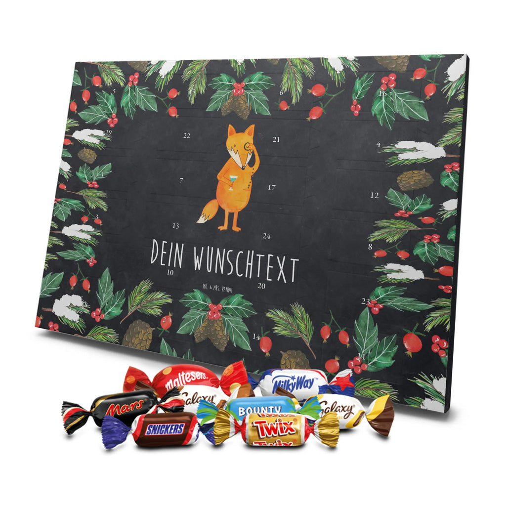 Adventskalender mit Namen Fuchs Lord Adventskalender mit Namen, Personalisierter Adventskalender, Fuchs, Liebeskummer Geschenk, Füchse, Problemlösung, Tröstende Worte, Motivation Spruch, Spruch Lustig