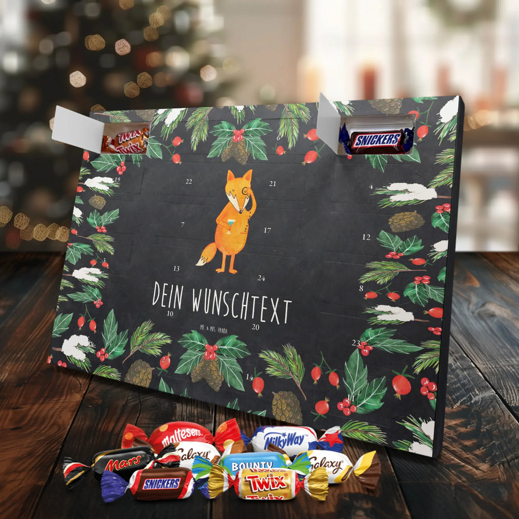 Adventskalender mit Namen Fuchs Lord Adventskalender mit Namen, Personalisierter Adventskalender, Fuchs, Liebeskummer Geschenk, Füchse, Problemlösung, Tröstende Worte, Motivation Spruch, Spruch Lustig
