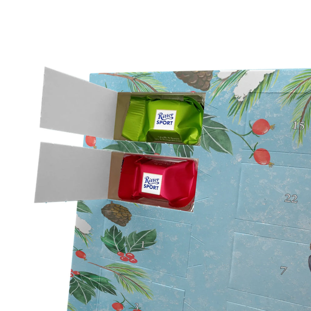  Pingwin z Kokosem Adventskalender mit Namen, Personalisierter Adventskalender, Pinguin, Aloha, Urlaub, Kokosnuss, Hawaii, Pinguine