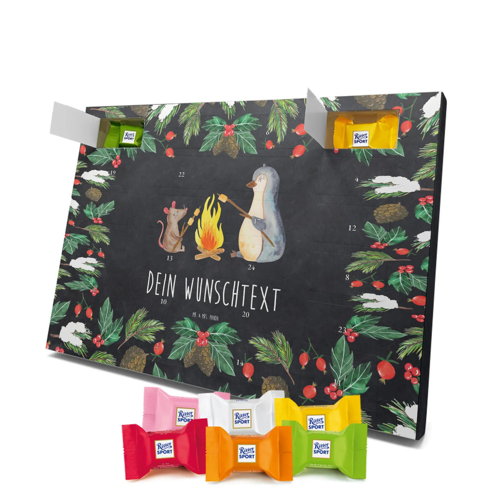 Adventskalender mit Namen Pinguin Lagerfeuer Personalisierter Adventskalender, Adventskalender mit Namen, Pinguin, Lebensspruch, Neustart, Lagerfeuer, Pinguine, Job, Liebe, Grillen, Marshmallows, Feuer, Leben, Arbeit, Motivation, Maus, Büro, Lebensmotivation, Büroalltag