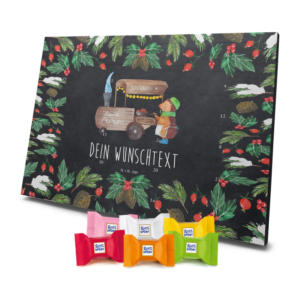  hedgehog Chestnuts snow, Christmas time