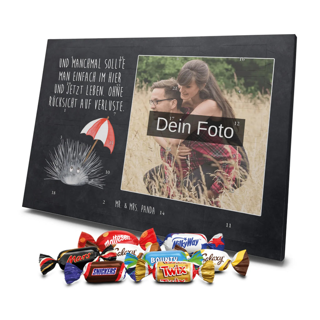 Personalisierter Schoko Foto Adventskalender Seeigel Personalisierter Schoko Foto Adventskalender, Meerestiere, Urlaub, Meer, Leben, Selbstakzeptanz, Selbstliebe, Hier und Jetzt, Achtsamkeit, Lebe, Seeigel