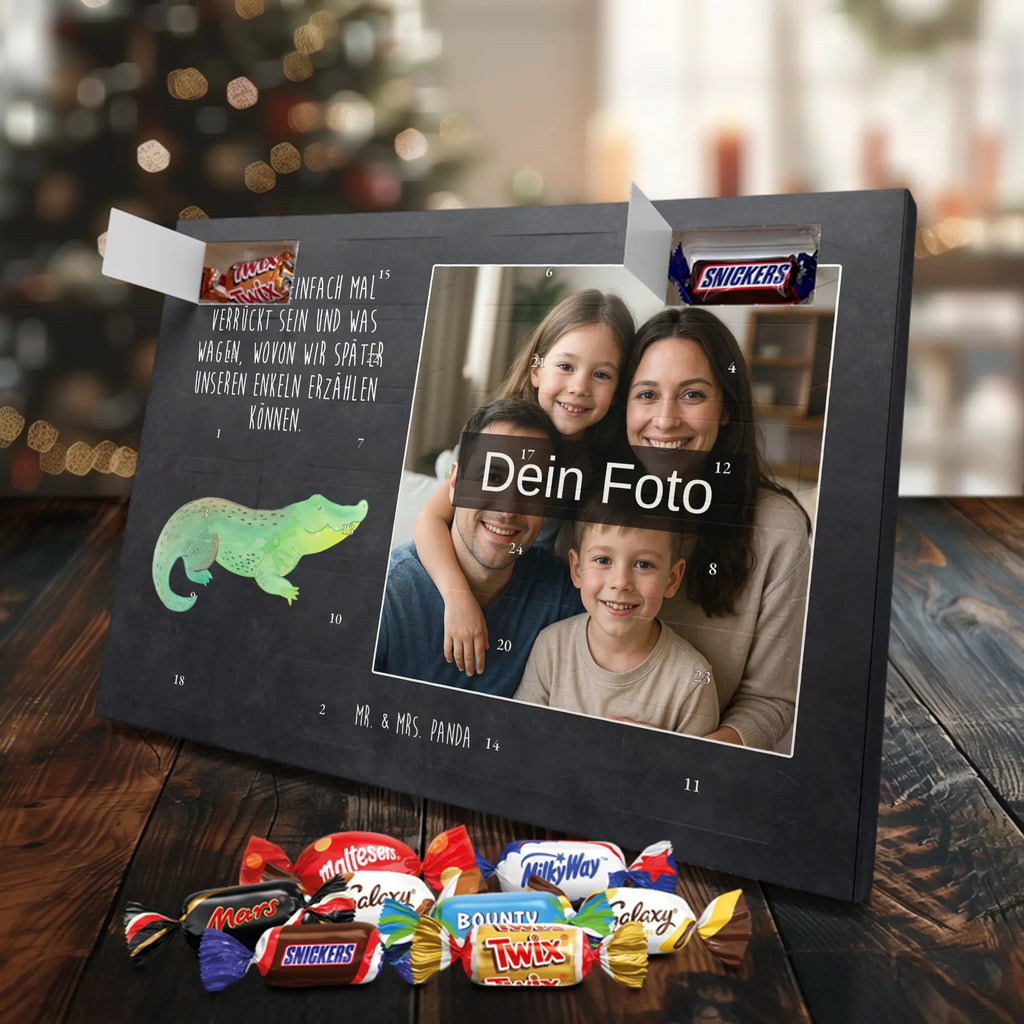 Personalisierter Schoko Foto Adventskalender Krokodil Personalisierter Schoko Foto Adventskalender, Meerestiere, Urlaub, Meer, Krokodil, Krokodile, Lieblingsmensch, Abenteuerlust, Reiselust, Verrückt sein, Beste Freundin, Freundin, Spontan sein