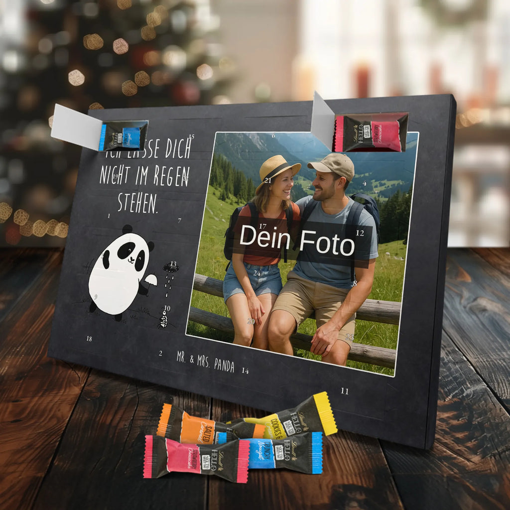  Panda togetherness Personalisierter Schoko Foto Adventskalender