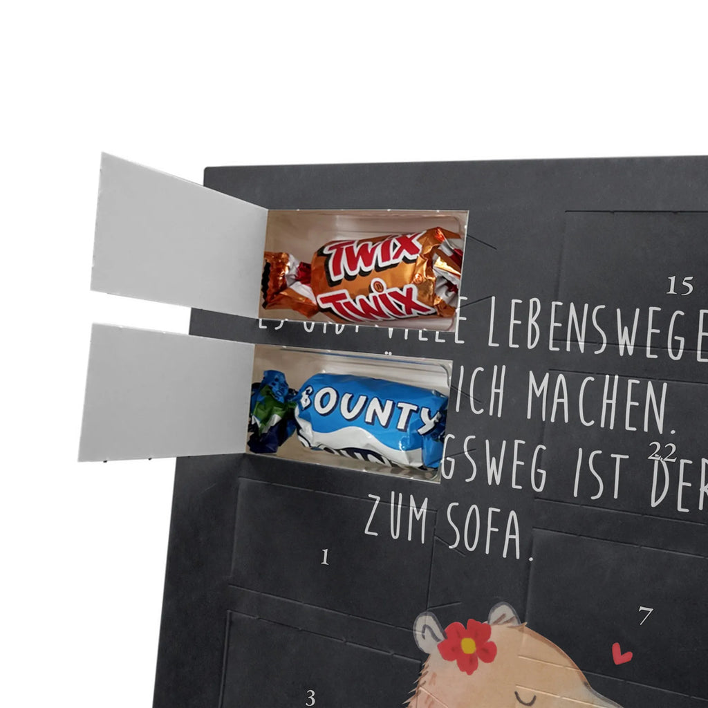 Personalisierter Schoko Foto Adventskalender Capybara Blume Personalisierter Schoko Foto Adventskalender, Gute Laune, Lustige Sprüche, Tiere, Tiermotive, Capybara