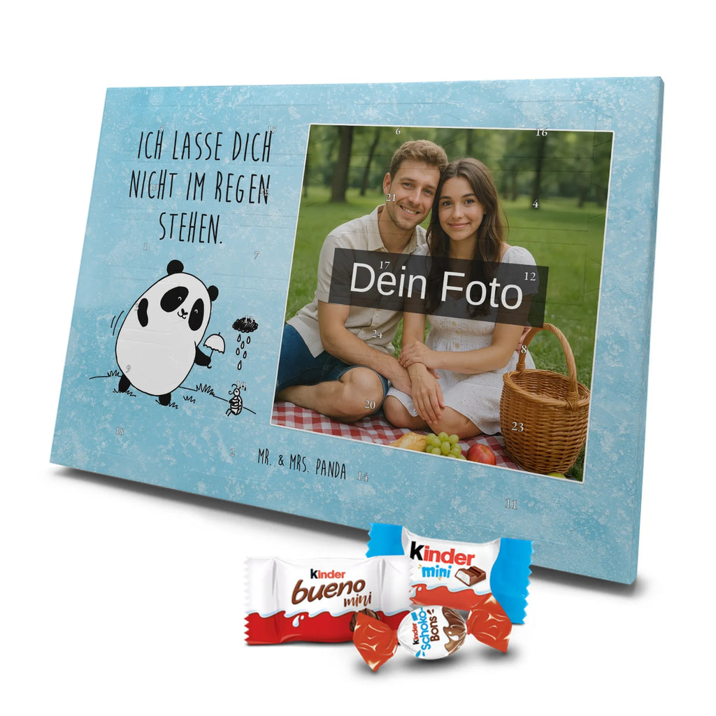  Panda togetherness Personalisierter Schoko Foto Adventskalender