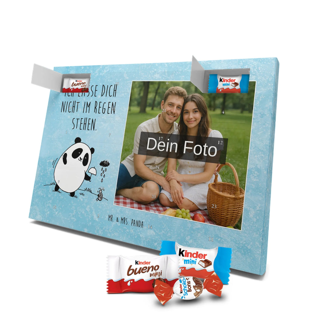  Panda togetherness Personalisierter Schoko Foto Adventskalender