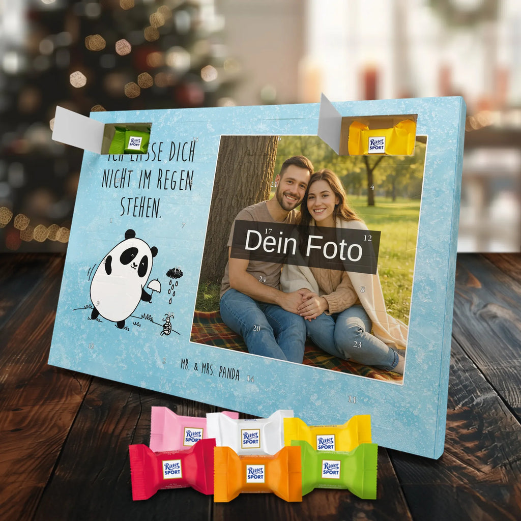  Panda togetherness Personalisierter Schoko Foto Adventskalender