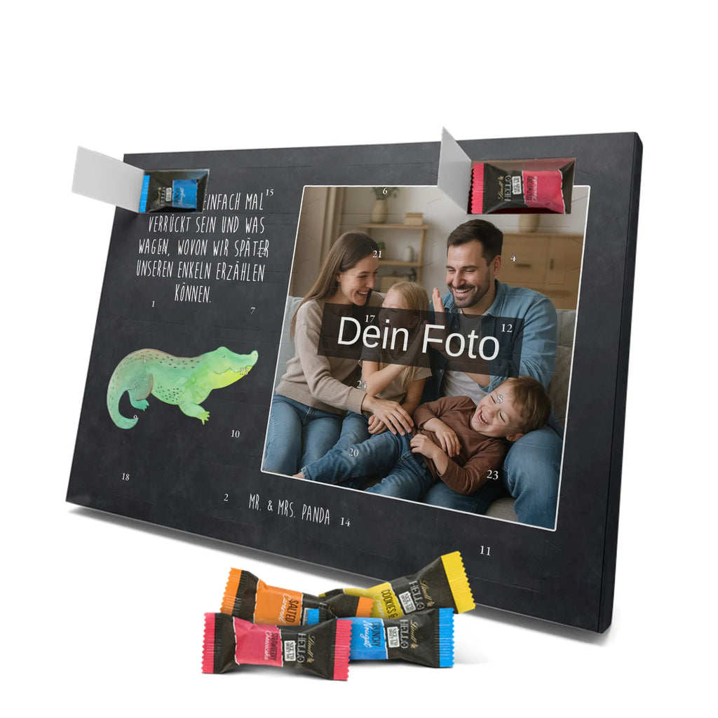 Personalisierter Schoko Foto Adventskalender Krokodil Personalisierter Schoko Foto Adventskalender, Meerestiere, Urlaub, Meer, Krokodil, Krokodile, Lieblingsmensch, Abenteuerlust, Reiselust, Verrückt sein, Beste Freundin, Freundin, Spontan sein
