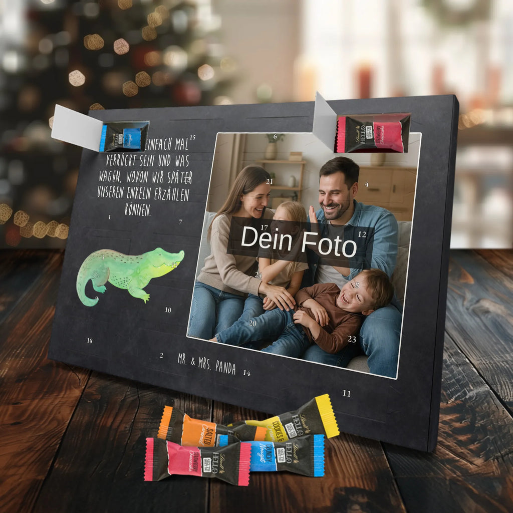 Personalisierter Schoko Foto Adventskalender Krokodil Personalisierter Schoko Foto Adventskalender, Meerestiere, Urlaub, Meer, Krokodil, Krokodile, Lieblingsmensch, Abenteuerlust, Reiselust, Verrückt sein, Beste Freundin, Freundin, Spontan sein