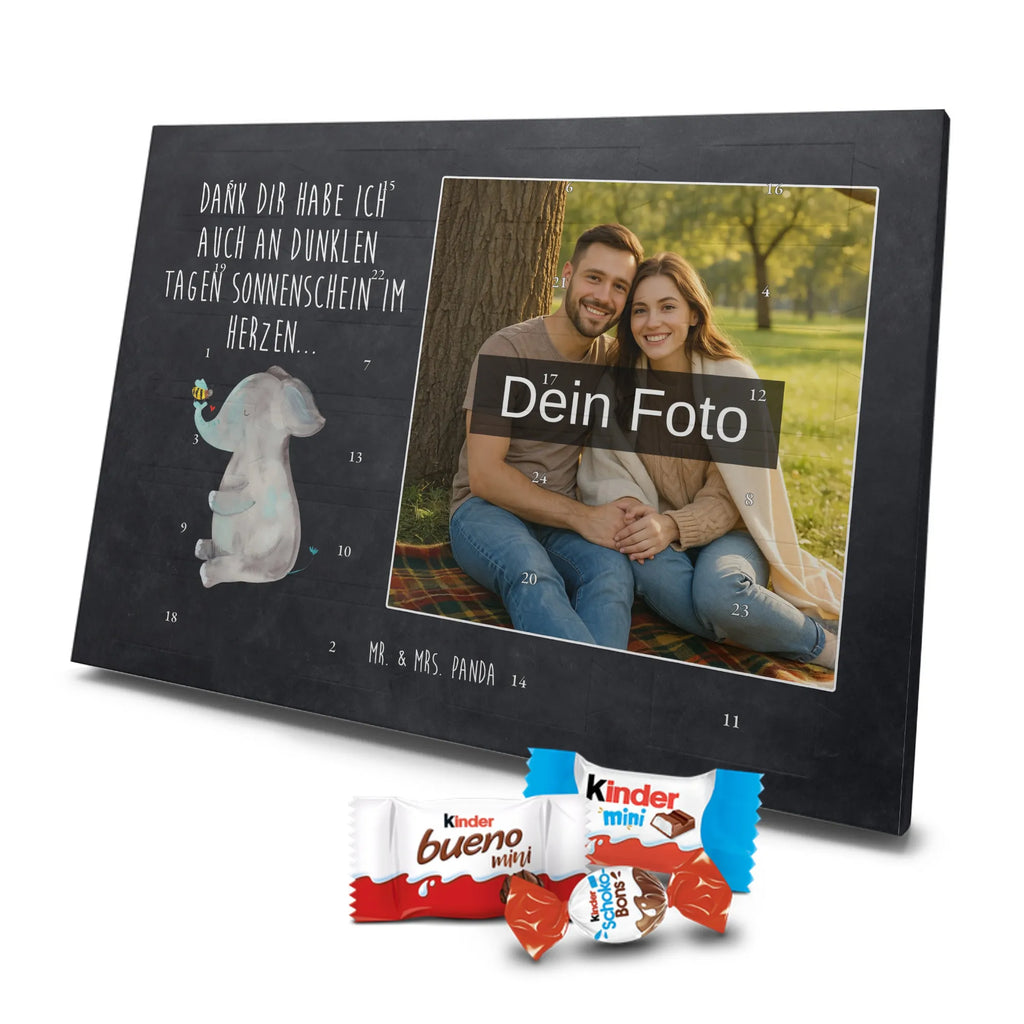 Personalisierter Schoko Foto Adventskalender Elefant Biene Personalisierter Schoko Foto Adventskalender, Gute Laune, Lustige Sprüche, Tiere, Tiermotive, Liebesbeweis, Liebesgeschenk, Hochzeitsgeschenk, Biene, Liebe, Elefant, Liebesspruch, Jahrestag, Heiratsantrag