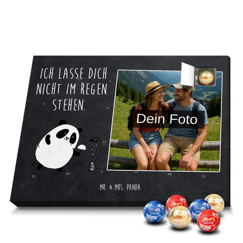  Panda togetherness Personalisierter Schoko Foto Adventskalender