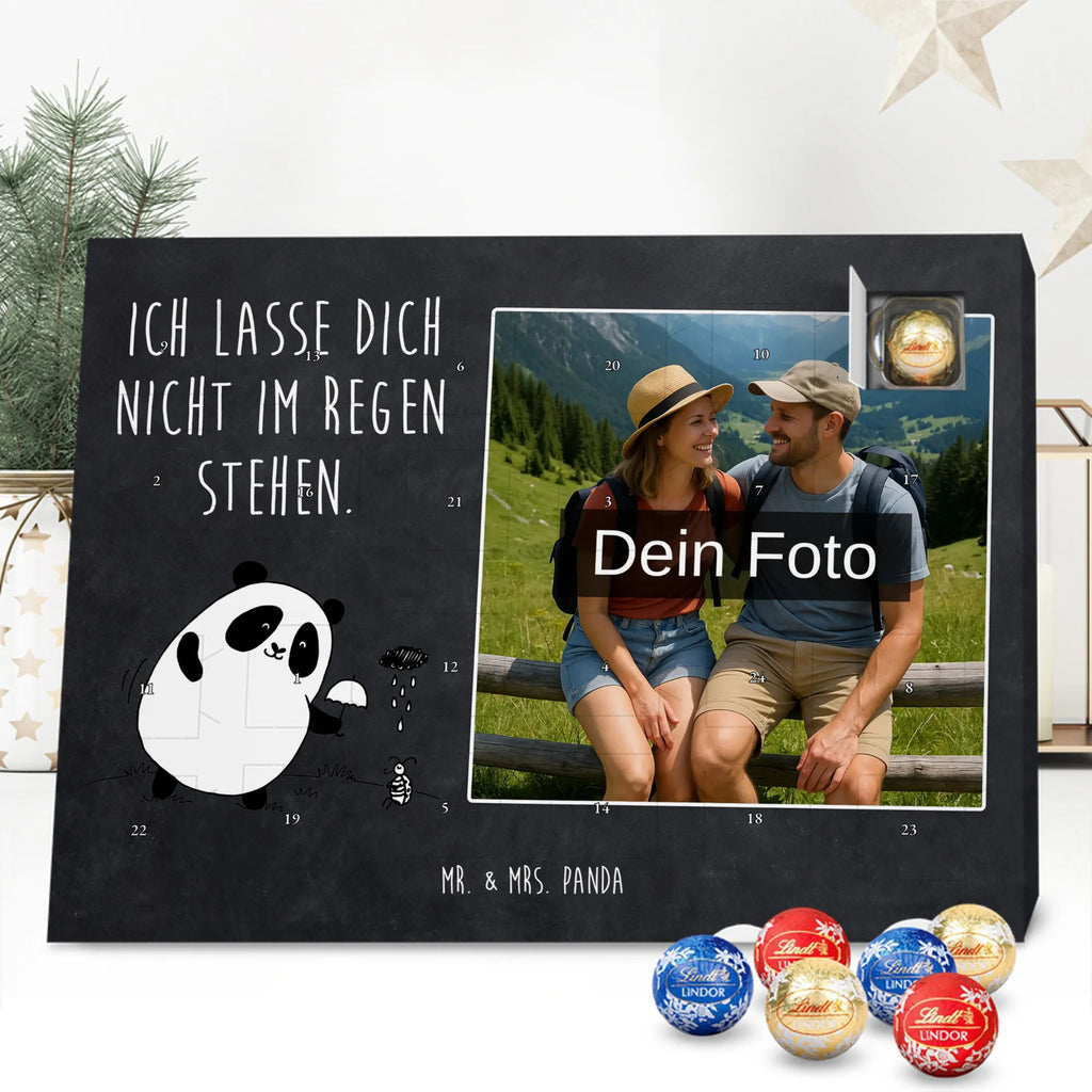  Panda togetherness Personalisierter Schoko Foto Adventskalender