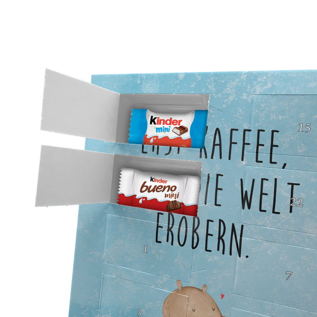 Personalisierter Schoko Foto Adventskalender Bär Kaffee Personalisierter Schoko Foto Adventskalender, Teddybär, Teddy, Bär, Guten Morgen, Bären, Welt Erobern, Kaffee, Welt Retten, Motivation, Coffee, Morgenroutine