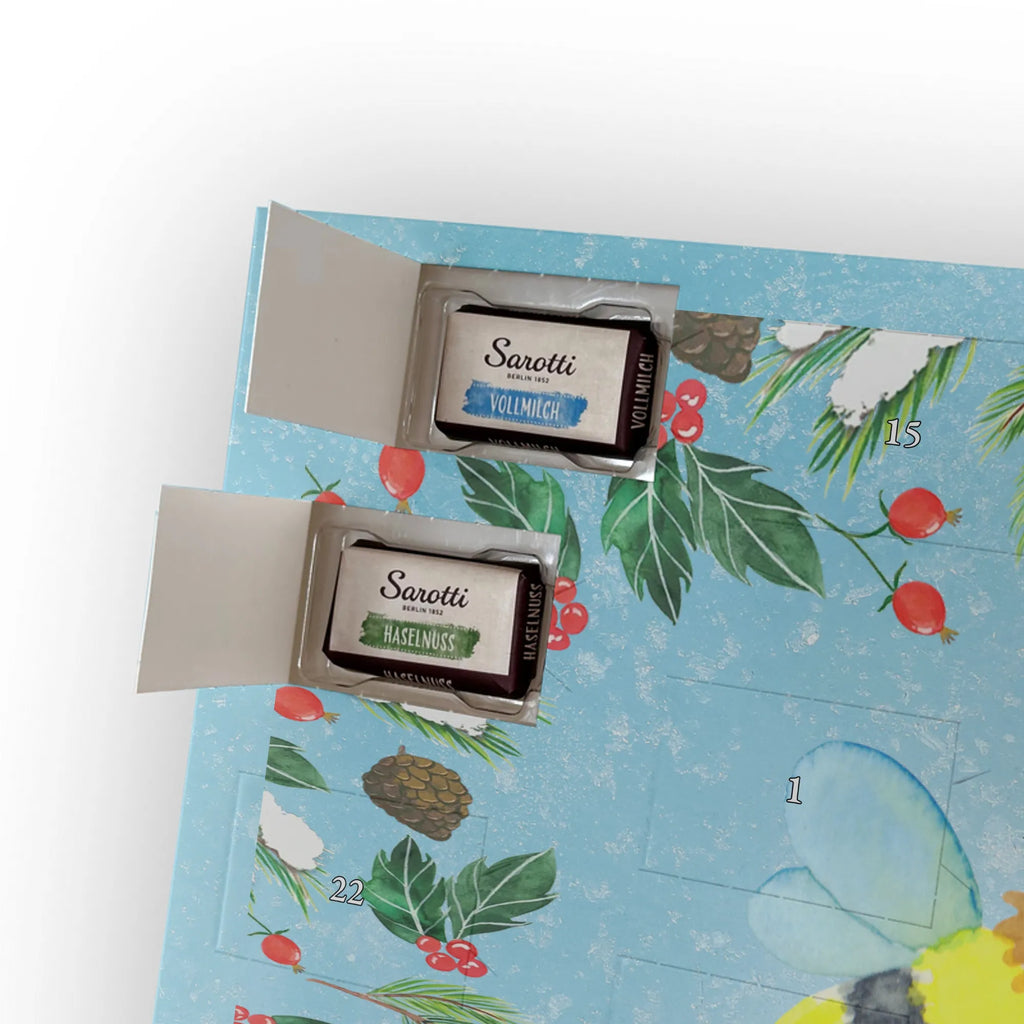 Adventskalender mit Namen Biene Liebe Personalisierter Adventskalender, Adventskalender mit Namen, Biene, Hummel, Wespe
