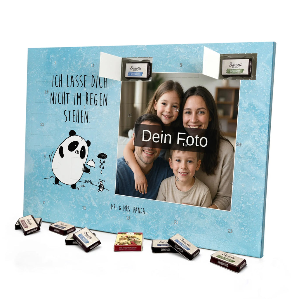  Panda togetherness Personalisierter Schoko Foto Adventskalender