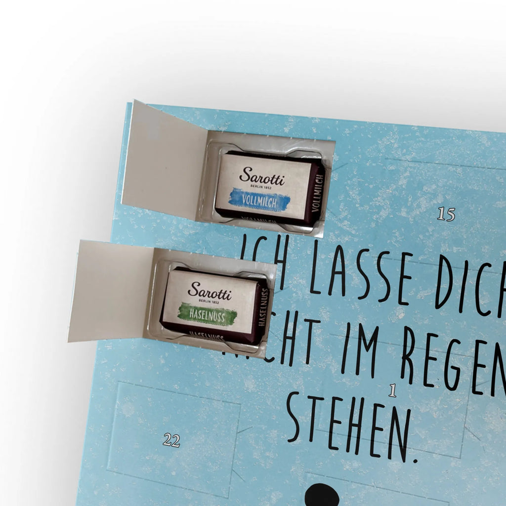  Panda togetherness Personalisierter Schoko Foto Adventskalender