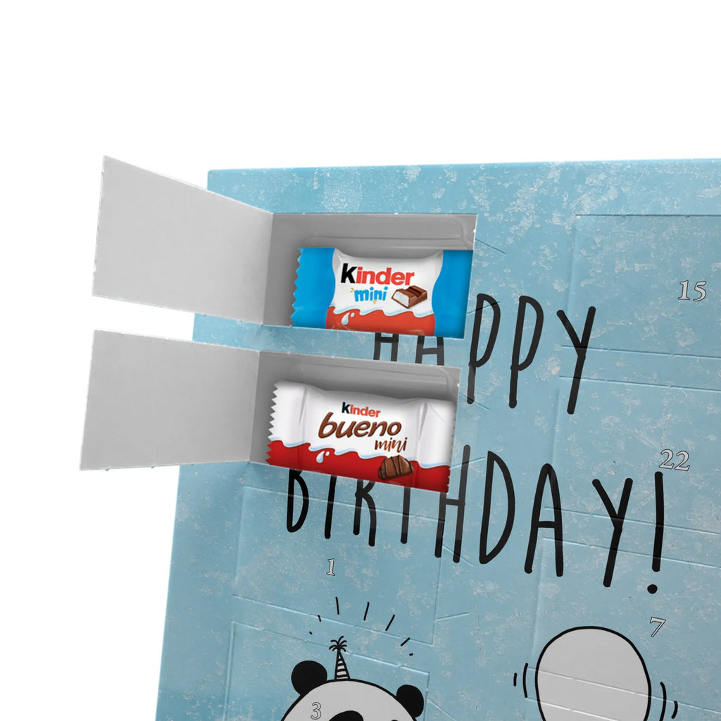  Panda urodziny Personalisierter Schoko Foto Adventskalender