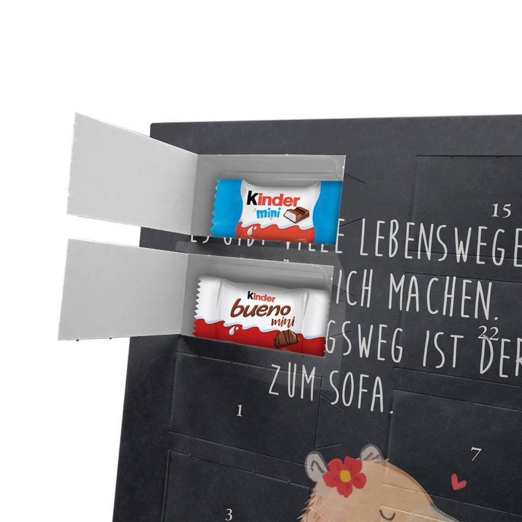 Personalisierter Schoko Foto Adventskalender Capybara Blume Personalisierter Schoko Foto Adventskalender, Gute Laune, Lustige Sprüche, Tiere, Tiermotive, Capybara