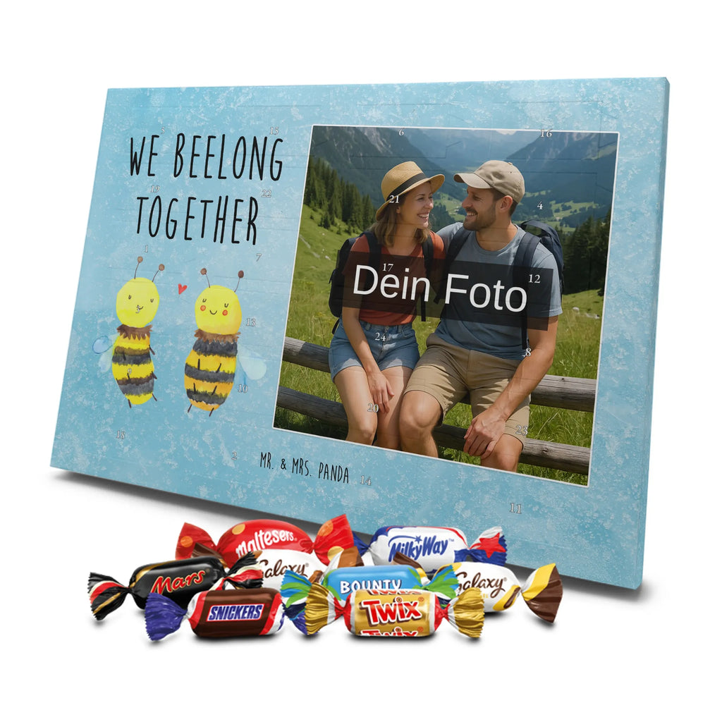 Personalisierter Schoko Foto Adventskalender Biene Verliebt Personalisierter Schoko Foto Adventskalender, Hummel, Wespe, Biene