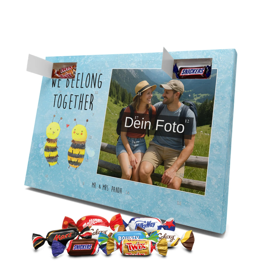 Personalisierter Schoko Foto Adventskalender Biene Verliebt Personalisierter Schoko Foto Adventskalender, Hummel, Wespe, Biene