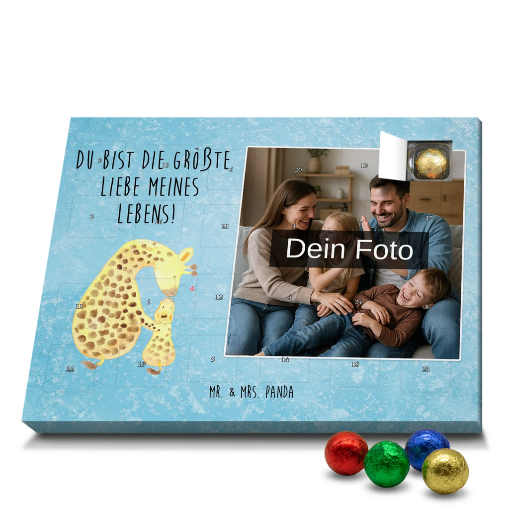 Personalisierter Schoko Foto Adventskalender Giraffe Kind Personalisierter Schoko Foto Adventskalender, Afrika, Wildtiere, Mutter, Sohn, Kind, Lieblingsmensch, Tochter, Giraffe, Mama