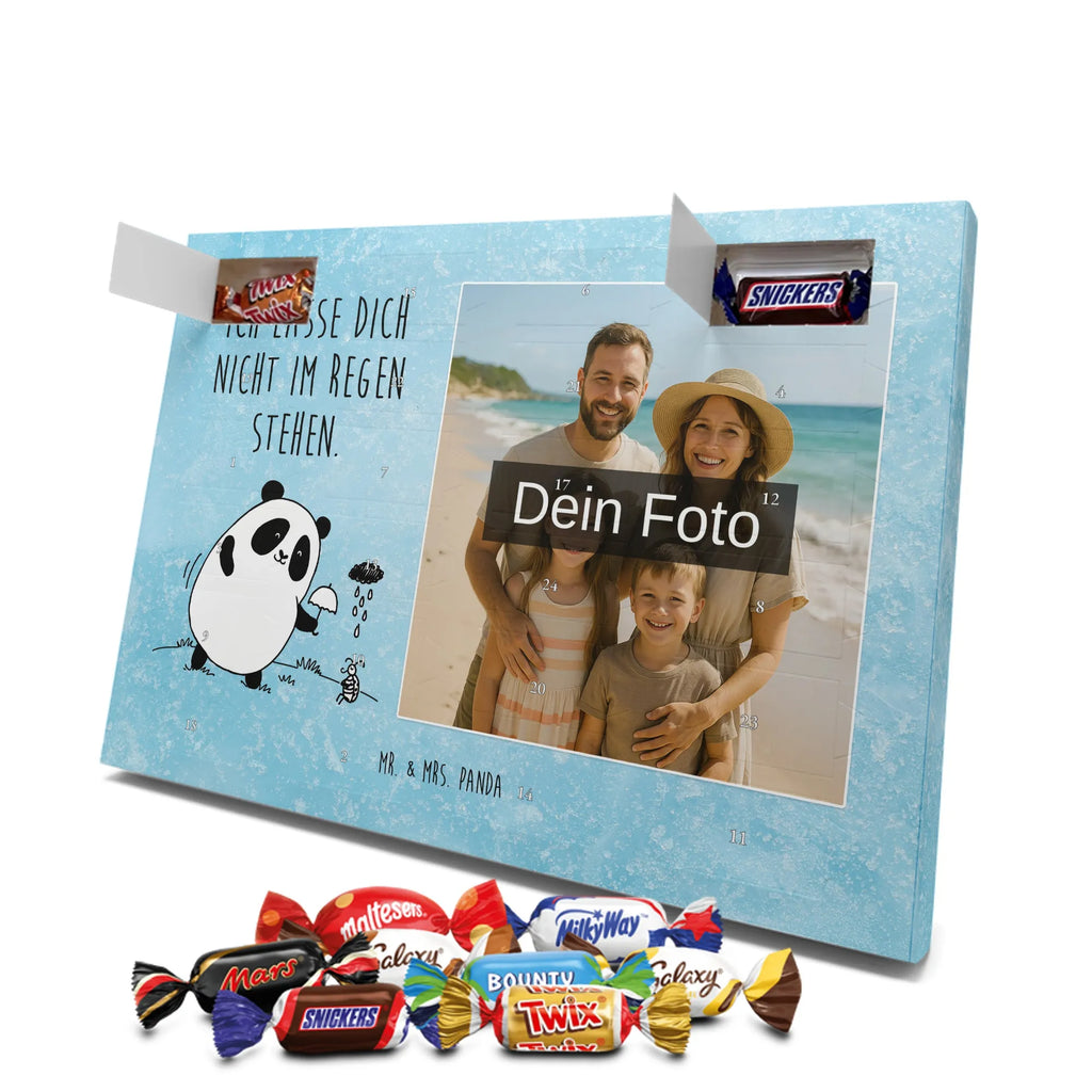  Panda togetherness Personalisierter Schoko Foto Adventskalender