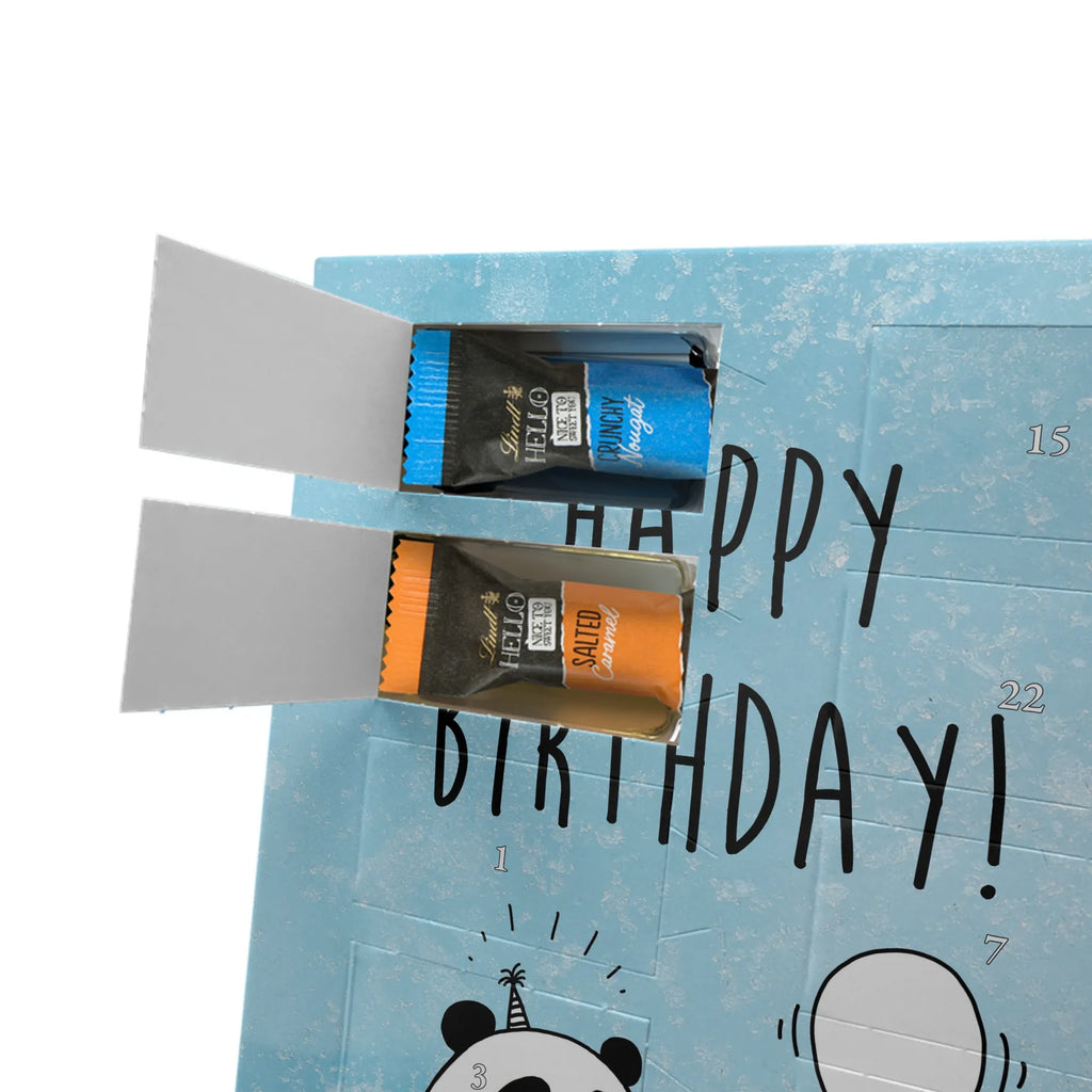  Panda urodziny Personalisierter Schoko Foto Adventskalender