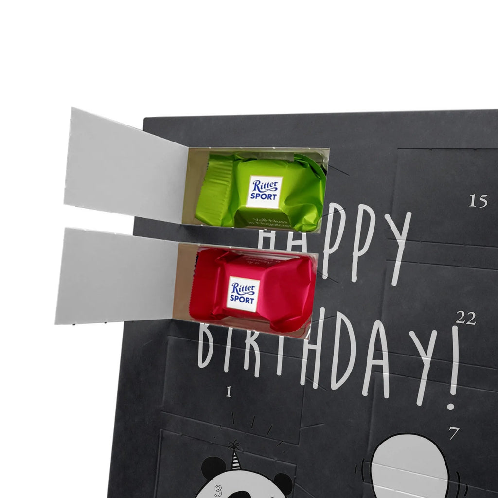  Panda urodziny Personalisierter Schoko Foto Adventskalender