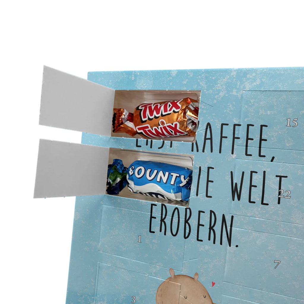 Personalisierter Schoko Foto Adventskalender Bär Kaffee Personalisierter Schoko Foto Adventskalender, Teddybär, Teddy, Bär, Guten Morgen, Bären, Welt Erobern, Kaffee, Welt Retten, Motivation, Coffee, Morgenroutine