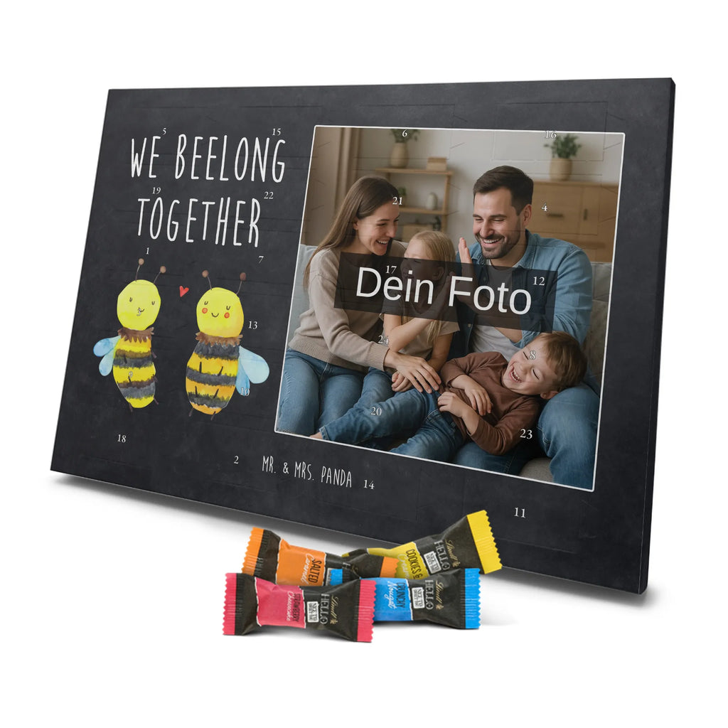 Personalisierter Schoko Foto Adventskalender Biene Verliebt Personalisierter Schoko Foto Adventskalender, Hummel, Wespe, Biene