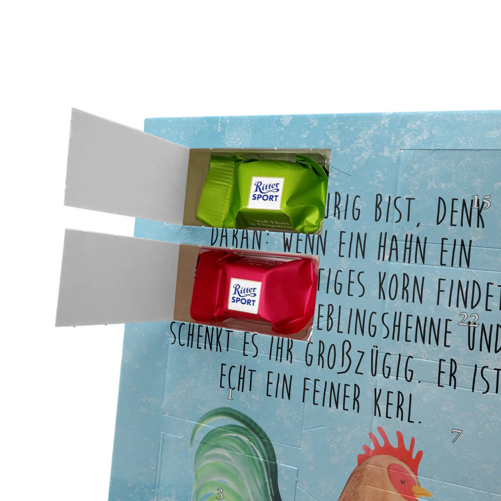 Personalisierter Schoko Foto Adventskalender Hahn Korn Personalisierter Schoko Foto Adventskalender, Landwirt, Bauernhof, Landwirtin, Hoftiere, Henne, Natur, Hahn, Eier, Korn