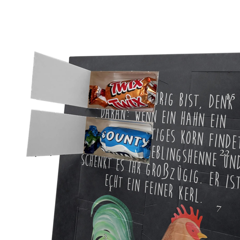 Personalisierter Schoko Foto Adventskalender Hahn Korn Personalisierter Schoko Foto Adventskalender, Landwirt, Bauernhof, Landwirtin, Hoftiere, Henne, Natur, Hahn, Eier, Korn