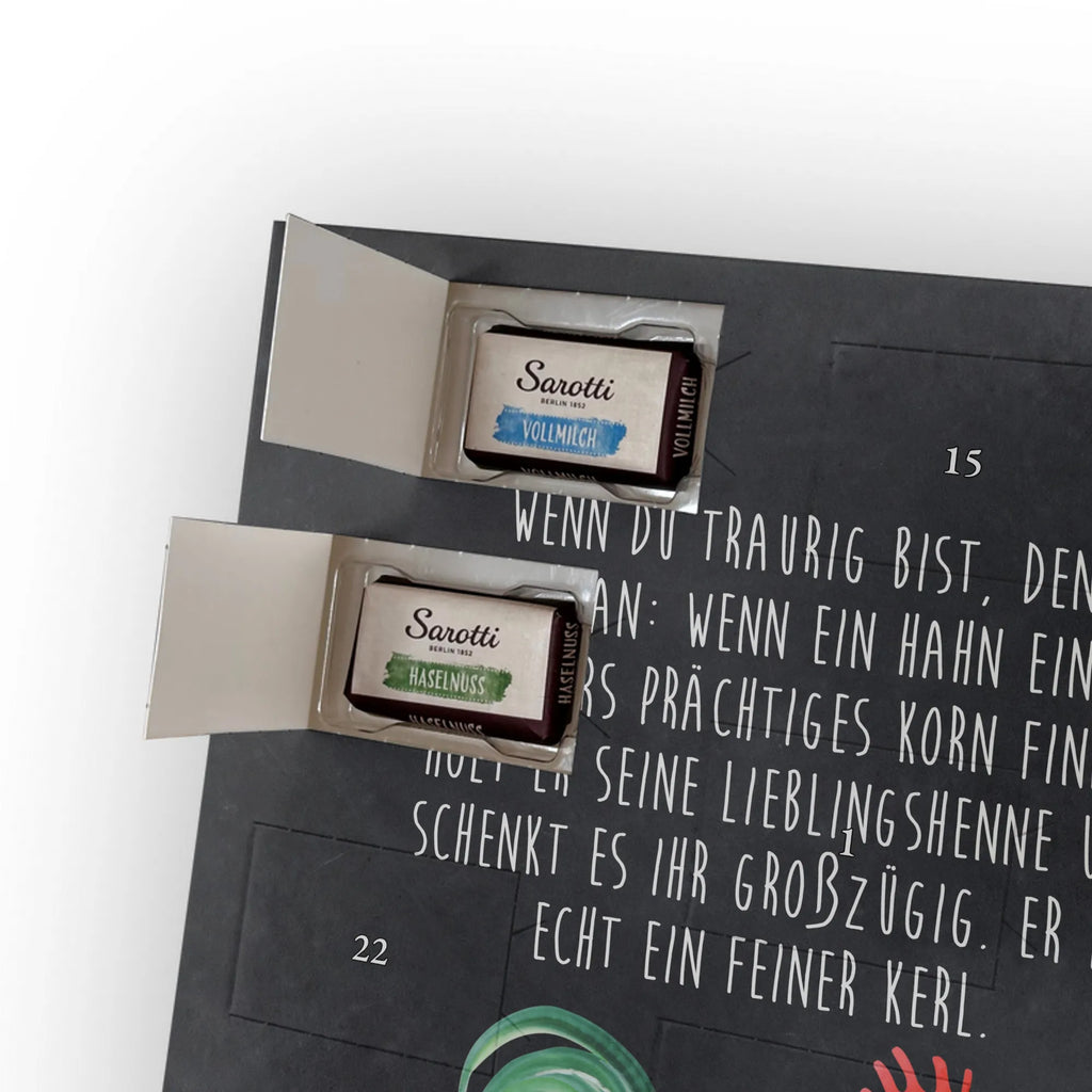 Personalisierter Schoko Foto Adventskalender Hahn Korn Personalisierter Schoko Foto Adventskalender, Landwirt, Bauernhof, Landwirtin, Hoftiere, Henne, Natur, Hahn, Eier, Korn