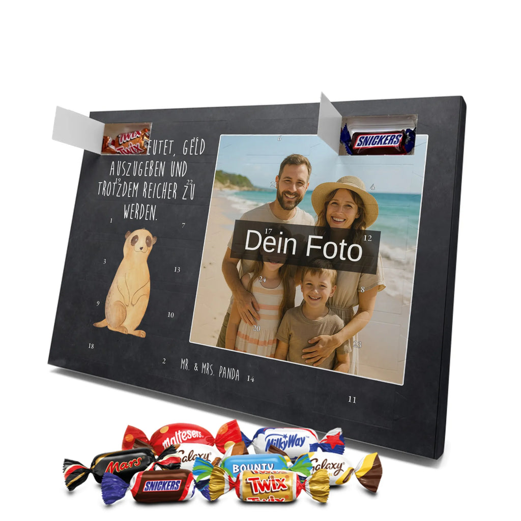 Personalisierter Schoko Foto Adventskalender Erdmännchen Personalisierter Schoko Foto Adventskalender, Wildtiere, Afrika, Traveling, Reisen, Spruch, Weltreise, Erdmännchen, Roadtrip, Afrikareise