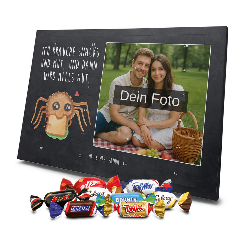 Personalisierter Schoko Foto Adventskalender Spinne Agathe Sandwich Personalisierter Schoko Foto Adventskalender, Spinne Agathe, Spinne, Agathe, Videos, Merchandise, Mut, Hunger, Verfressen, Glück, Lebensfreude, Alles Wird gut, Hungrig