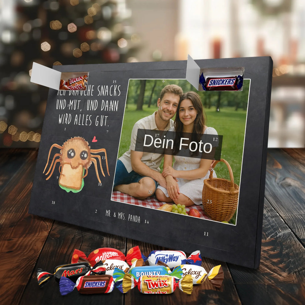 Personalisierter Schoko Foto Adventskalender Spinne Agathe Sandwich Personalisierter Schoko Foto Adventskalender, Spinne Agathe, Spinne, Agathe, Videos, Merchandise, Mut, Hunger, Verfressen, Glück, Lebensfreude, Alles Wird gut, Hungrig