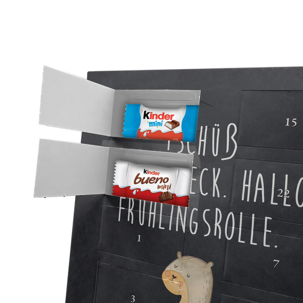 Personalisierter Schoko Foto Adventskalender Otter Bauch Personalisierter Schoko Foto Adventskalender, Fischotter, Seeotter, Otter, Otter Seeotter See Otter