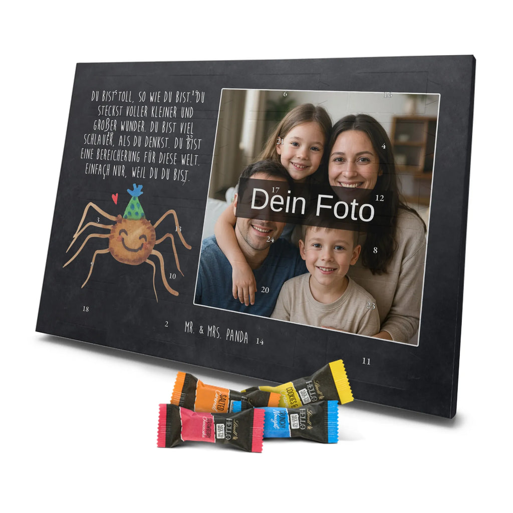 Personalisierter Schoko Foto Adventskalender Spinne Agathe Party Personalisierter Schoko Foto Adventskalender, Spinne Agathe, Spinne, Agathe, Videos, Merchandise, Wunder, Motivation, Glück, Selbstliebe