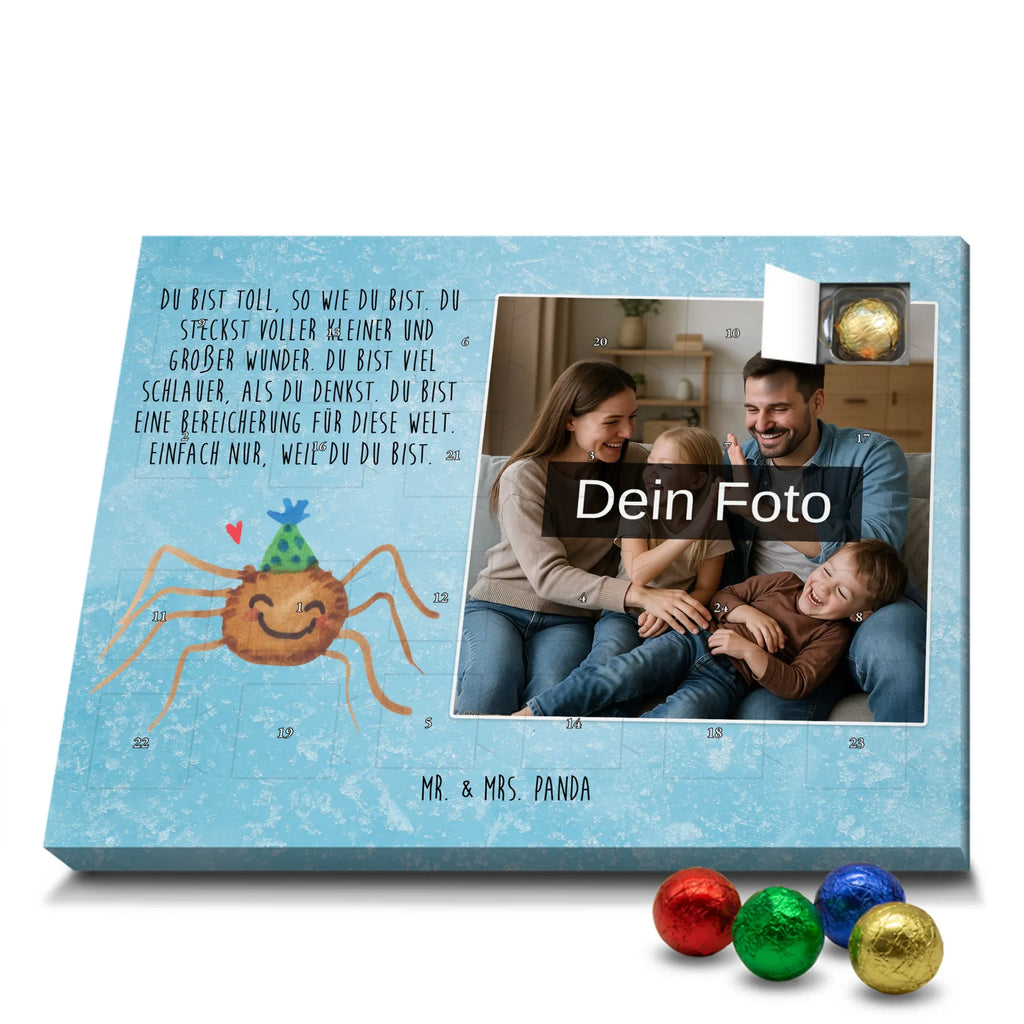 Personalisierter Schoko Foto Adventskalender Spinne Agathe Party Personalisierter Schoko Foto Adventskalender, Spinne Agathe, Spinne, Agathe, Videos, Merchandise, Wunder, Motivation, Glück, Selbstliebe