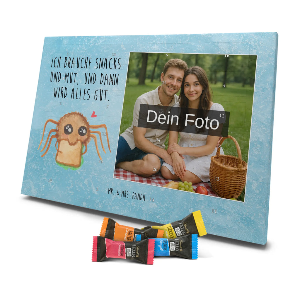 Personalisierter Schoko Foto Adventskalender Spinne Agathe Sandwich Personalisierter Schoko Foto Adventskalender, Spinne Agathe, Spinne, Agathe, Videos, Merchandise, Mut, Hunger, Verfressen, Glück, Lebensfreude, Alles Wird gut, Hungrig