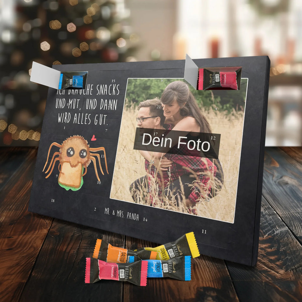 Personalisierter Schoko Foto Adventskalender Spinne Agathe Sandwich Personalisierter Schoko Foto Adventskalender, Spinne Agathe, Spinne, Agathe, Videos, Merchandise, Mut, Hunger, Verfressen, Glück, Lebensfreude, Alles Wird gut, Hungrig