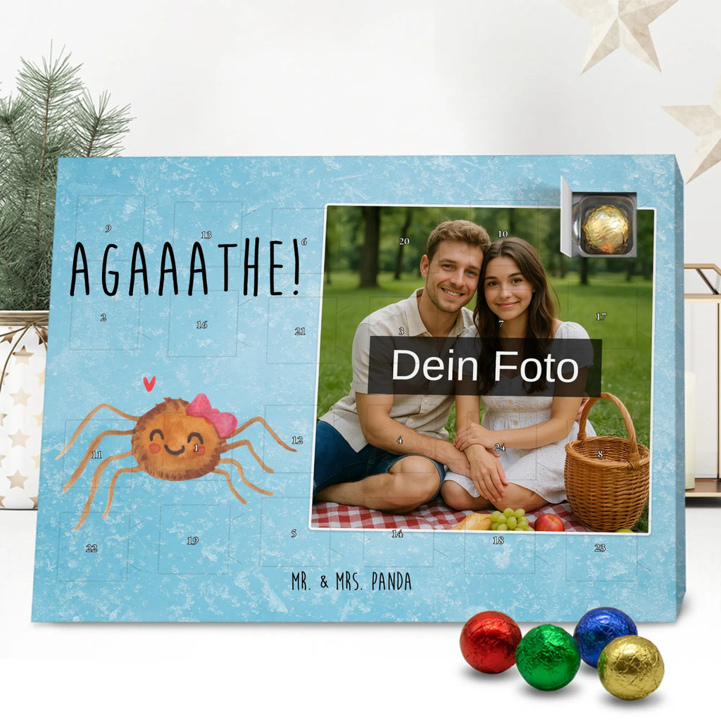 Personalisierter Schoko Foto Adventskalender Spinne Agathe Freude Personalisierter Schoko Foto Adventskalender, Spinne Agathe, Spinne, Agathe, Videos, Merchandise, Viraler Hit, Beliebte Spinne, Trend, Viral