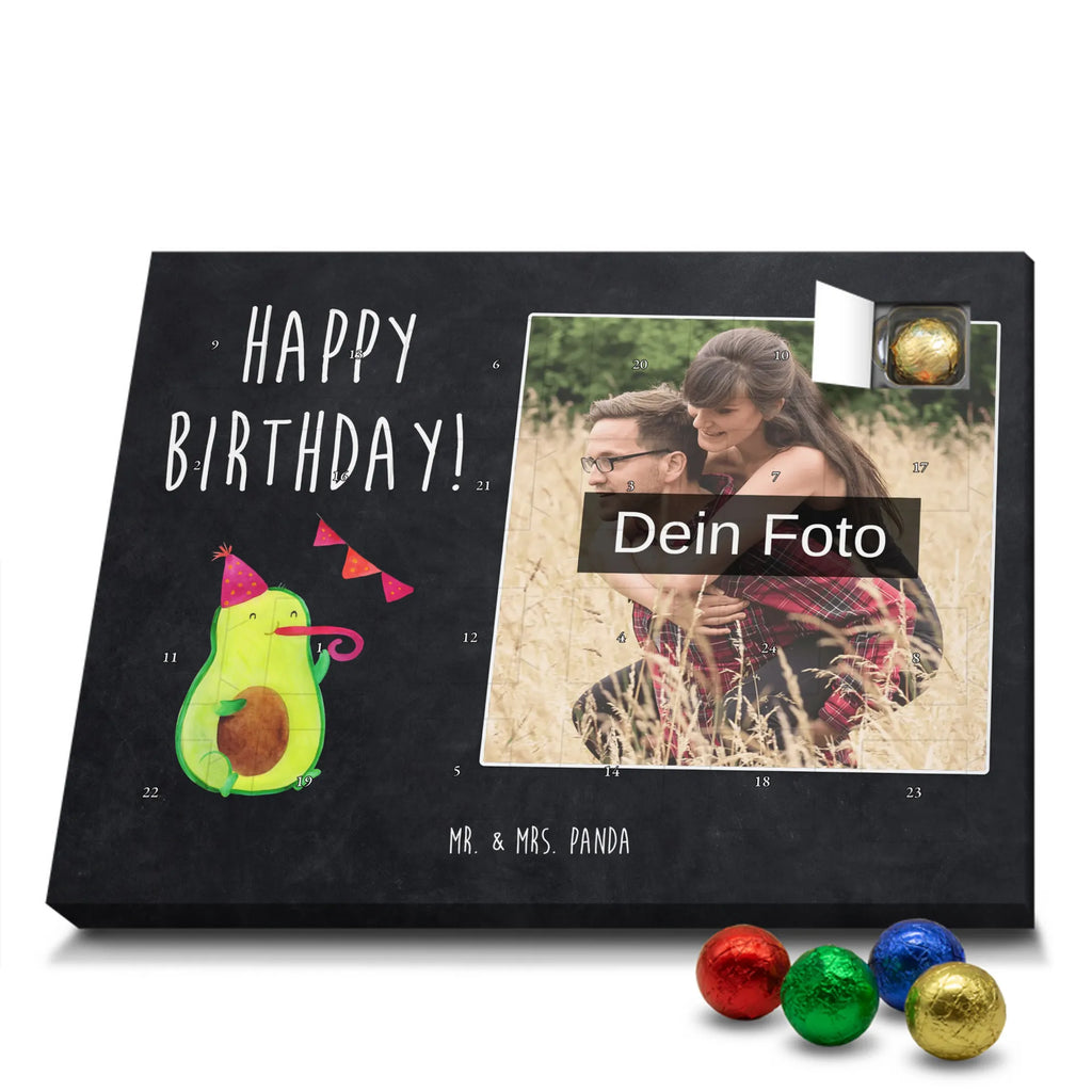 Personalisierter Schoko Foto Adventskalender Avocado Geburtstag Personalisierter Schoko Foto Adventskalender, Gesund, Veggie, Avocado, Vegan